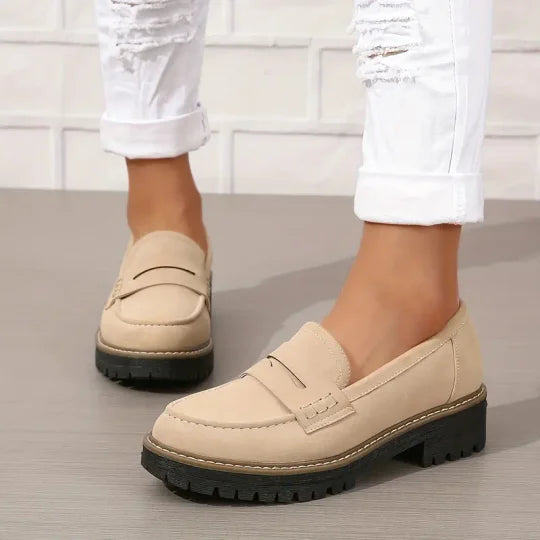 Andrée | Confortables Mocassins en Daim