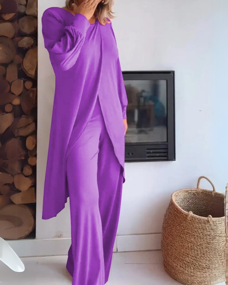 Adélaïde | Ensemble Élégant et Confortable en 2 Pièces